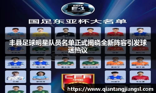 丰县足球明星队员名单正式揭晓全新阵容引发球迷热议